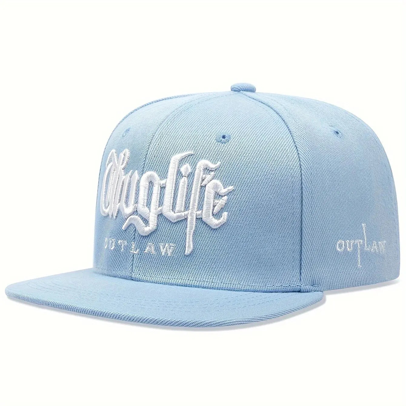 Thuglife Outlaw Snapback Cap – Hip Hop Flat Brim Hat
