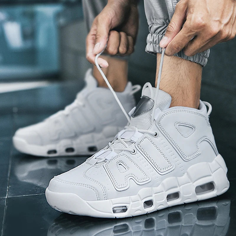 Men's Mid-Top Sports Shoes – Supportive Athletic Sneakers for Training & Casual Wear