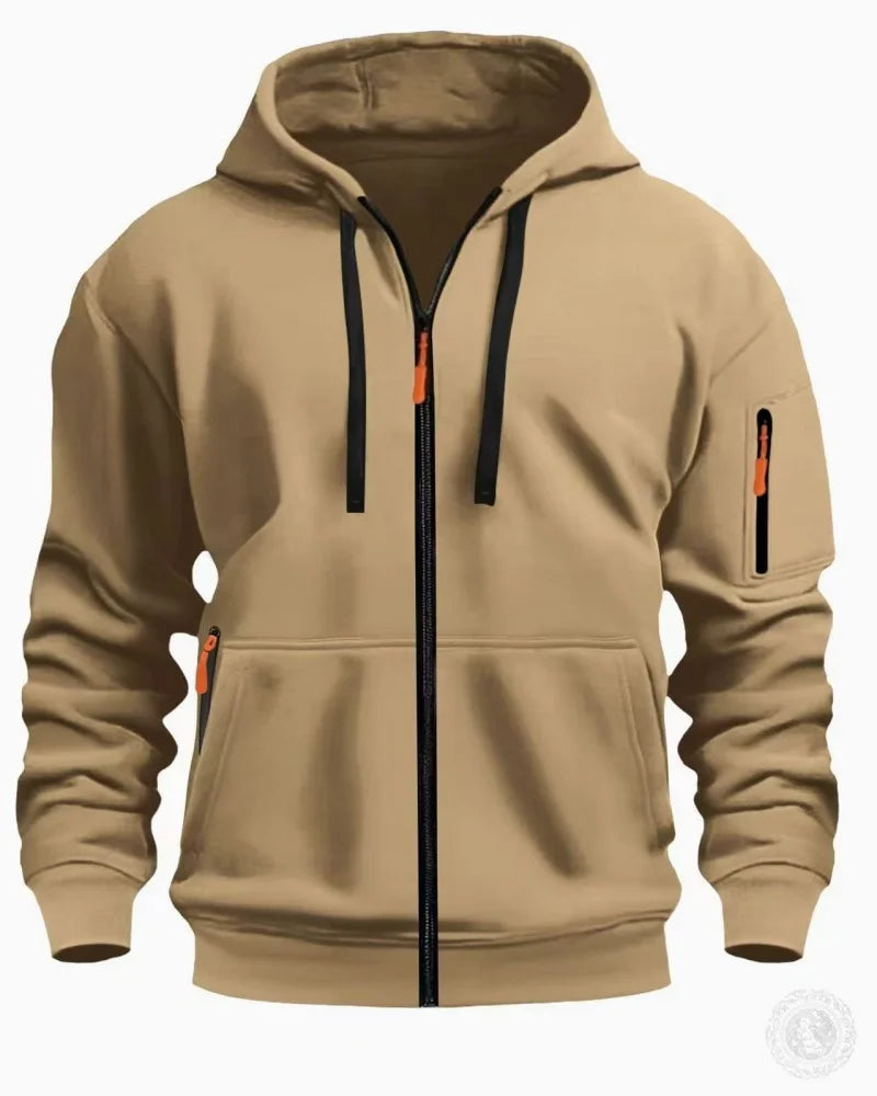 Men's Multi-Color Pullover Hoodie – Comfortable Everyday Casual Sweatshirt