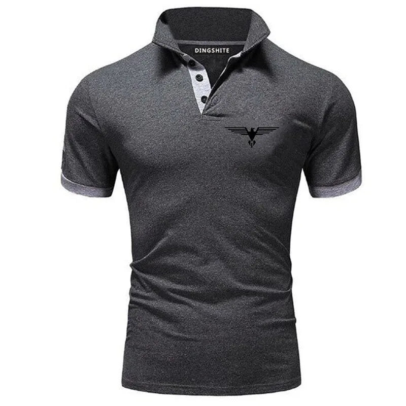 Men's Polo Collar T-Shirt – Slim Fit Casual Cotton Top