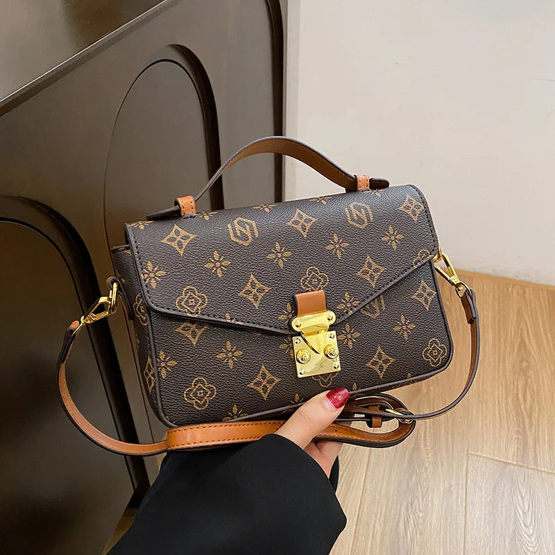 Women's Printed Floral Shoulder Bag