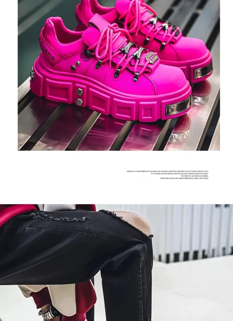 Women's Luxury Platform Shoes – Casual Summer Sports Fashion Sneakers