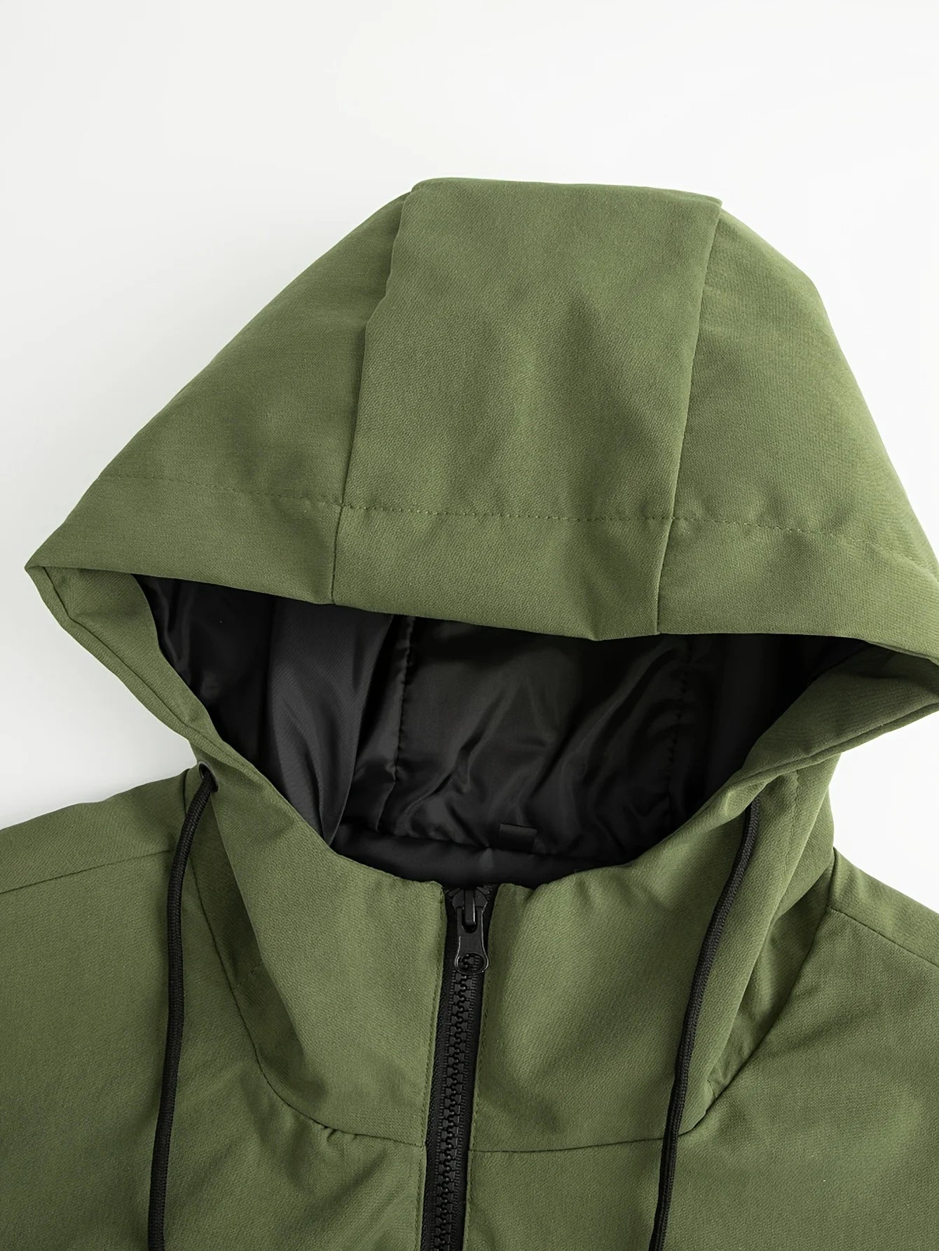 Men's Casual Hooded Jacket – Lightweight Zip-Up Outdoor Windbreaker