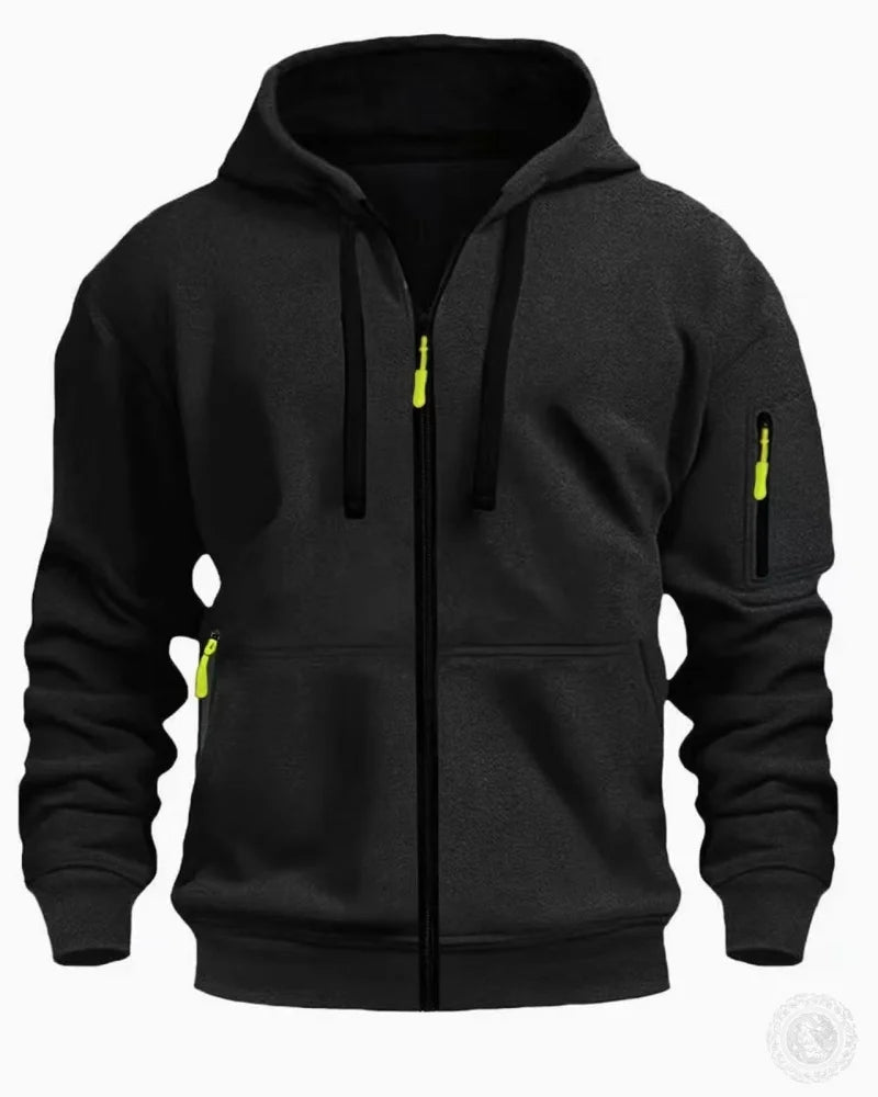 Men's Multi-Color Pullover Hoodie – Comfortable Everyday Casual Sweatshirt