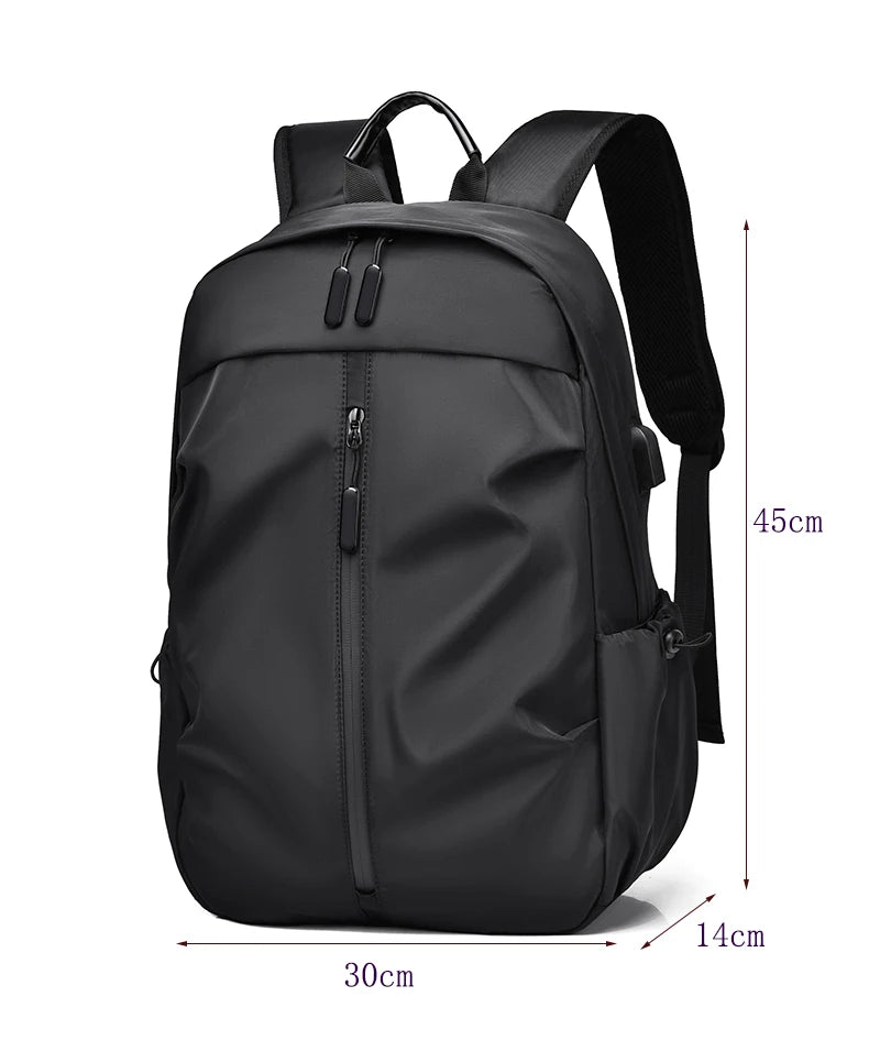 Men's Nylon Backpack – Waterproof & Lightweight