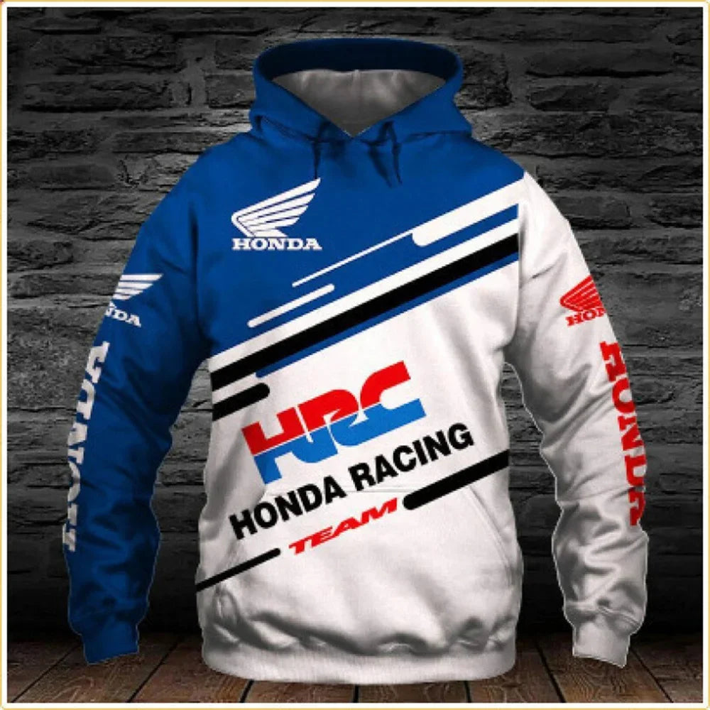 Men's Motorcycle Graphic Hoodie 3D Printed Pullover