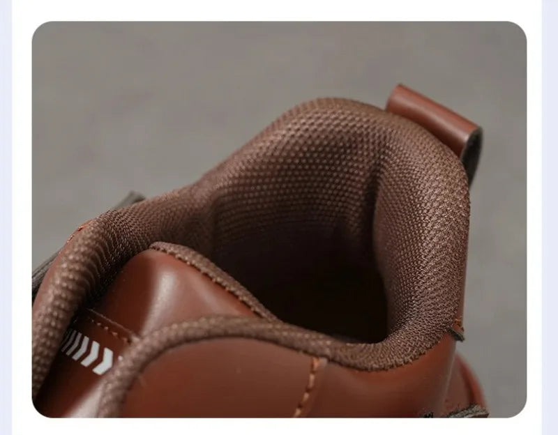 Women's High-Top Chunky Sneakers – Cushioned Platform Streetwear Shoes