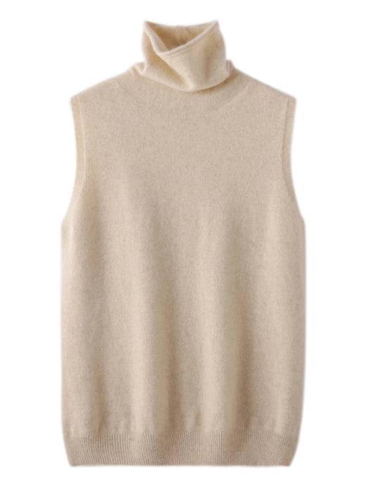 Wool Sleeveless Pullovers