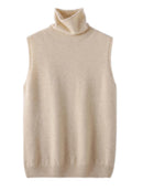 Wool Sleeveless Pullovers