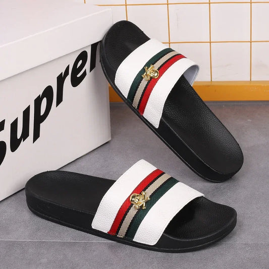 Men's Casual Slides – Ultra-Soft Non-Slip Slippers