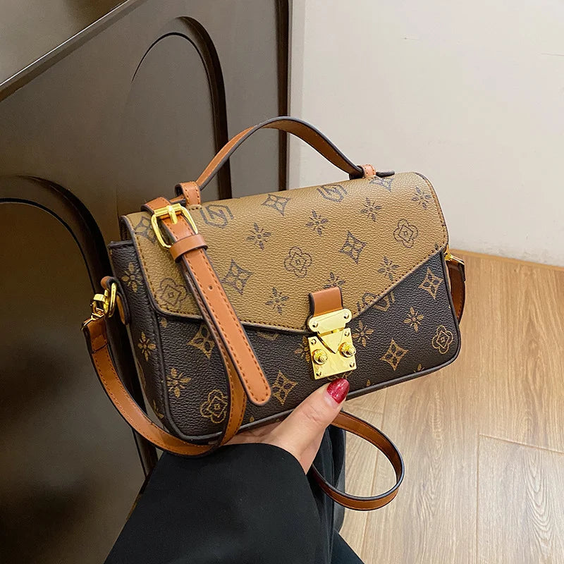 Women's Printed Floral Shoulder Bag