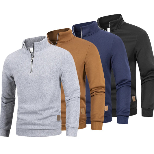 Men's Turtleneck Knit Pullover Sweater