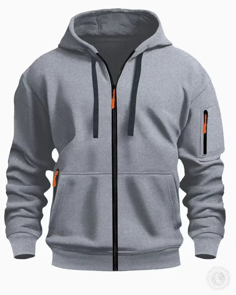 Men's Multi-Color Pullover Hoodie – Comfortable Everyday Casual Sweatshirt