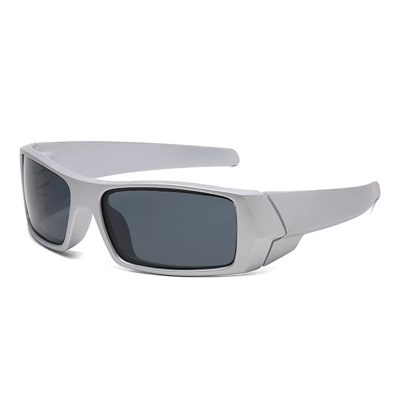 Y2K Square Sunglasses | Unisex Rectangle Mirror Shades