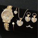 Women’s Quartz Watch & Jewelry Set
