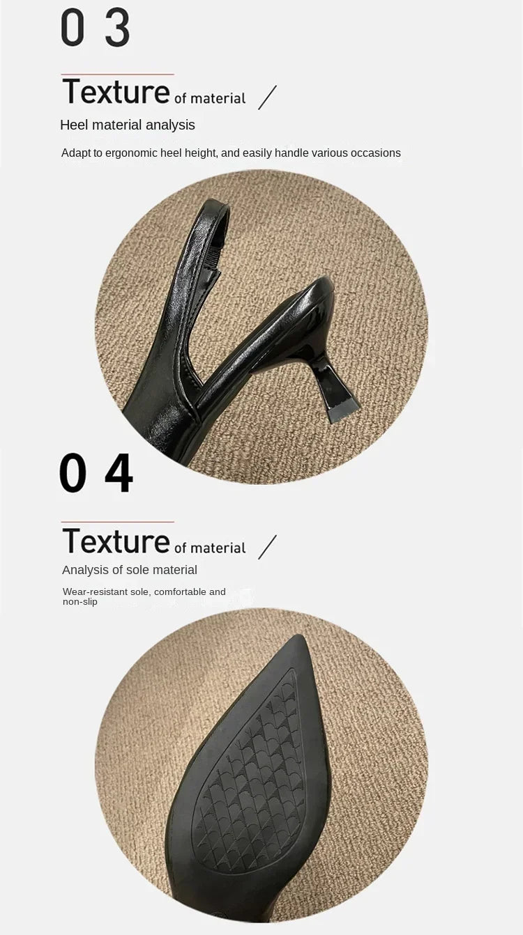 TextuRed material analysis of a shoe heel and sole on a White background