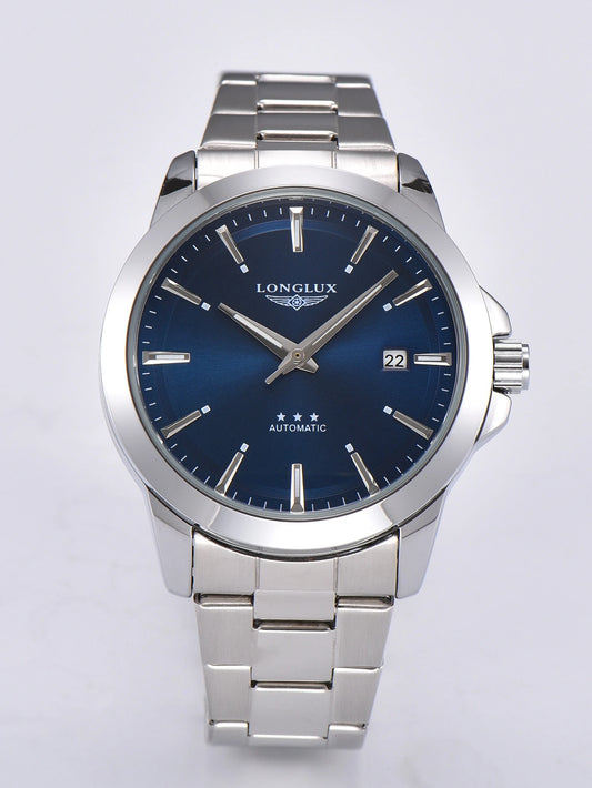Men's automatic mechanical watch with luminous dial