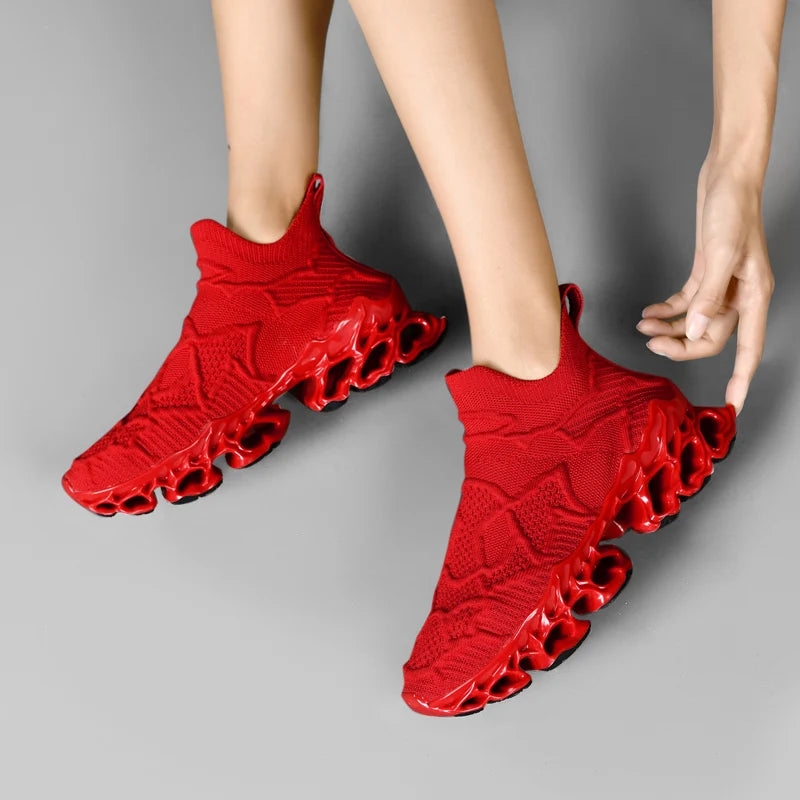 Men's Colorblock Casual Sneakers – Lightweight Everyday Wear