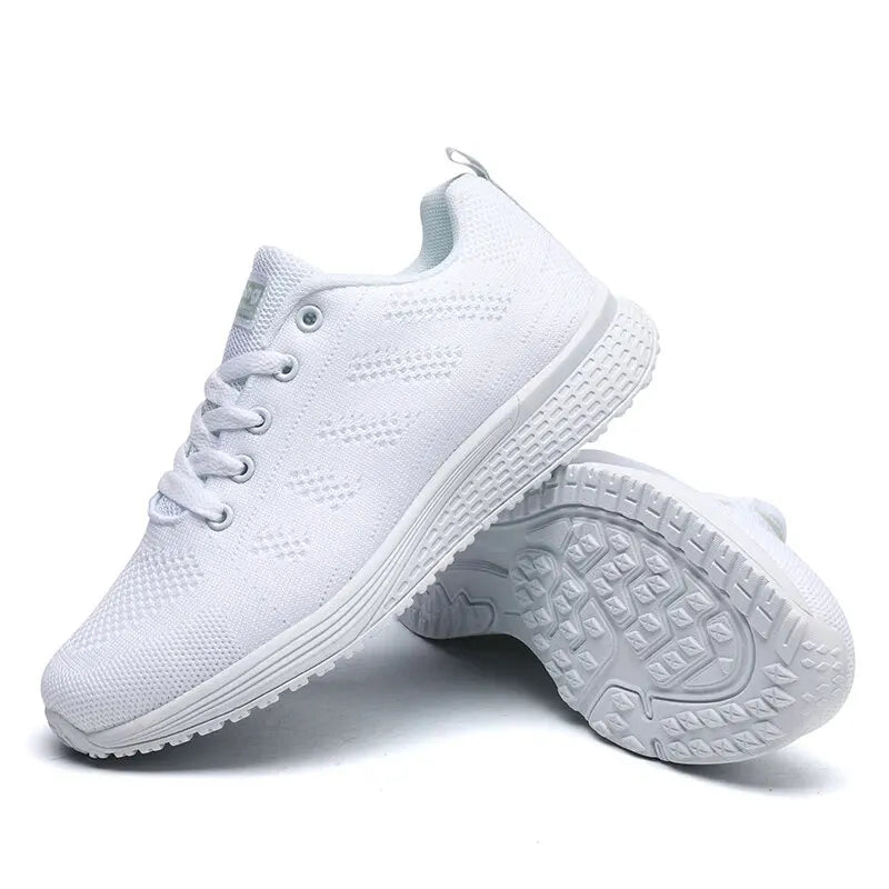 Women's Breathable Mesh Sneakers – Lightweight Casual Shoes