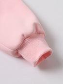 Girls’ Printed Pullover Hoodie