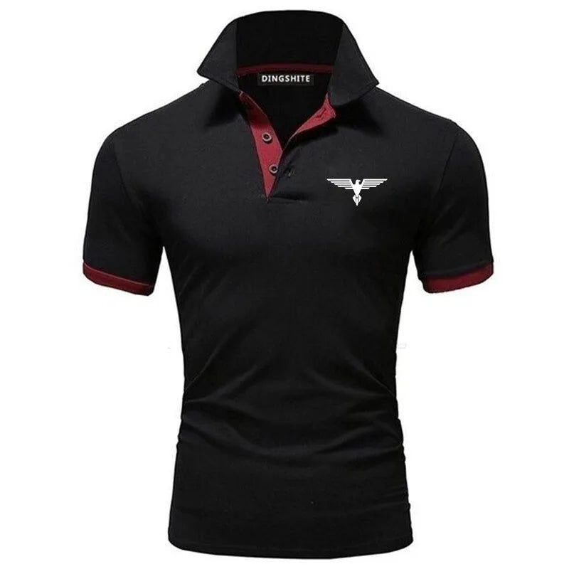 Men's Polo Collar T-Shirt – Slim Fit Casual Cotton Top