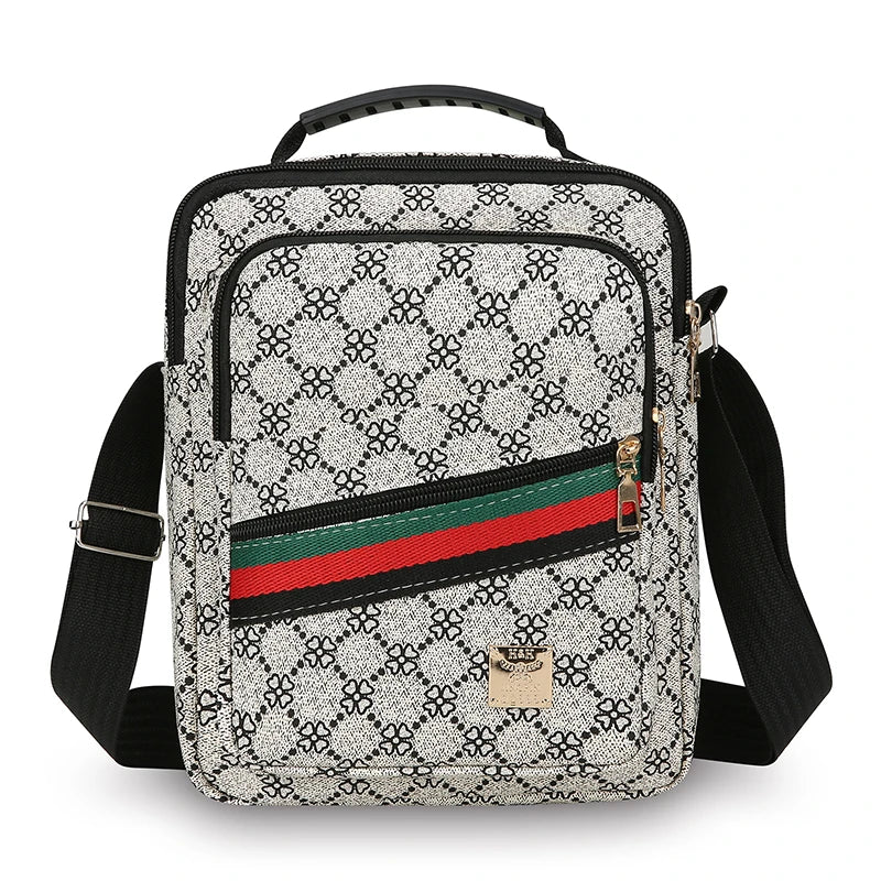 Men's Waterproof Crossbody Bag – Multi-Layer Business Messenger for Travel & Daily Commute