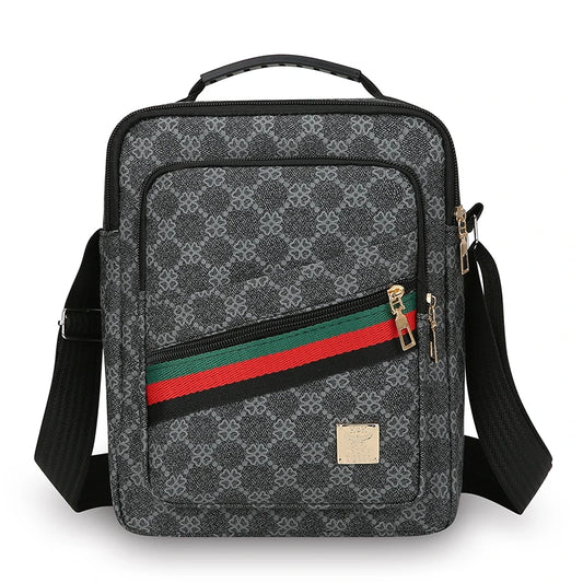 Men's Waterproof Crossbody Bag – Multi-Layer Business Messenger for Travel & Daily Commute