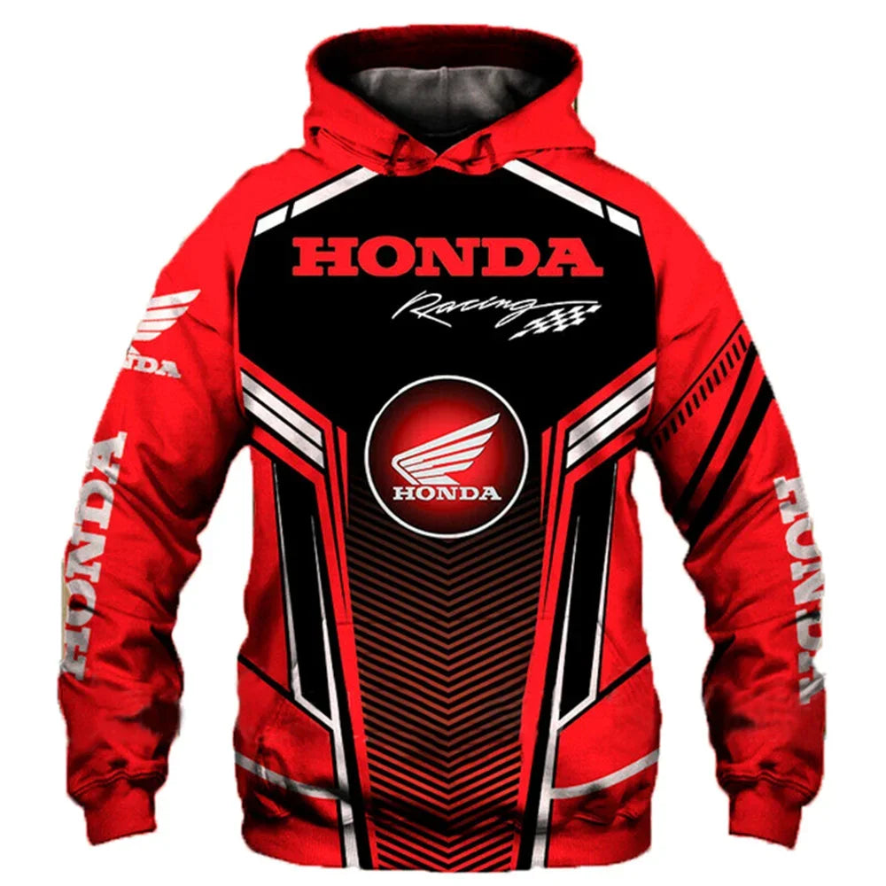 Men's Motorcycle Graphic Hoodie 3D Printed Pullover