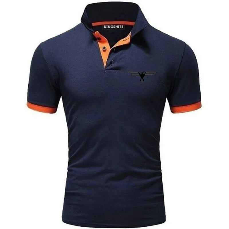 Men's Polo Collar T-Shirt – Slim Fit Casual Cotton Top