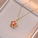 Flower Pendant Necklace