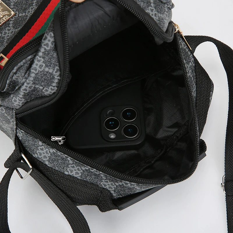 Men's Waterproof Crossbody Bag – Multi-Layer Business Messenger for Travel & Daily Commute