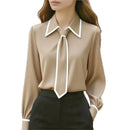 Slim Fit Long Sleeve Office Shirt