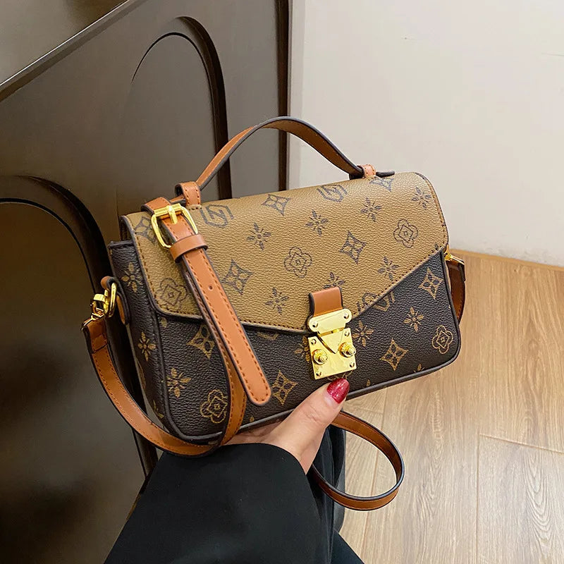 Women's Printed Floral Shoulder Bag