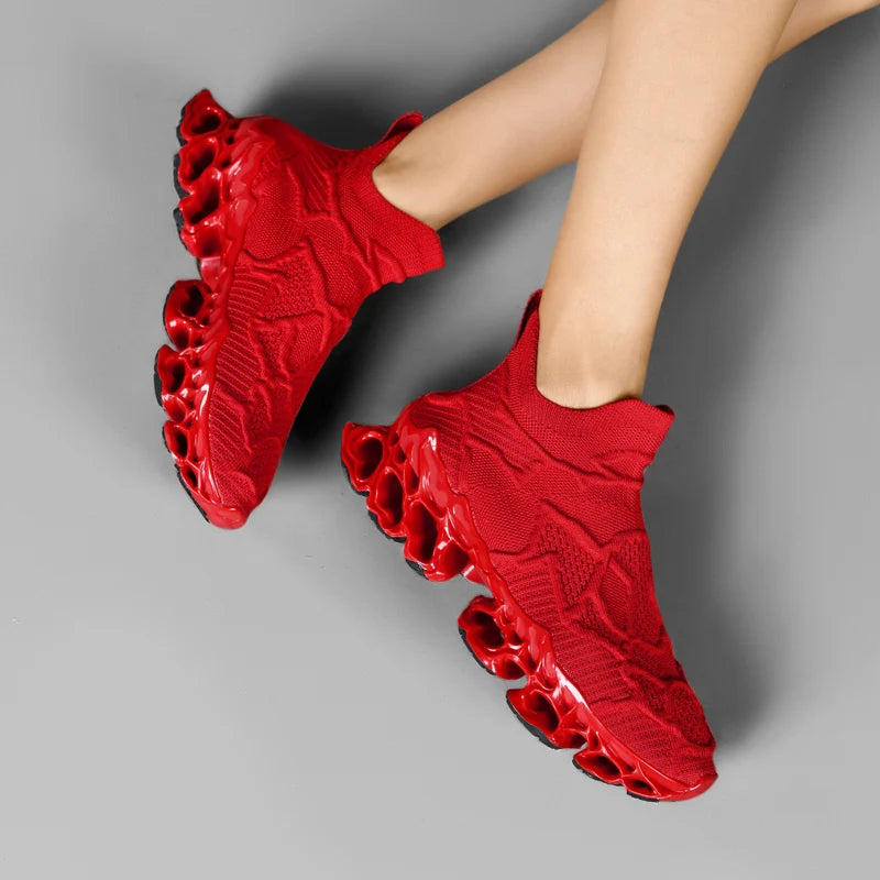 Men's Colorblock Casual Sneakers – Lightweight Everyday Wear