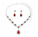 Droplet Necklace and Earrings Set