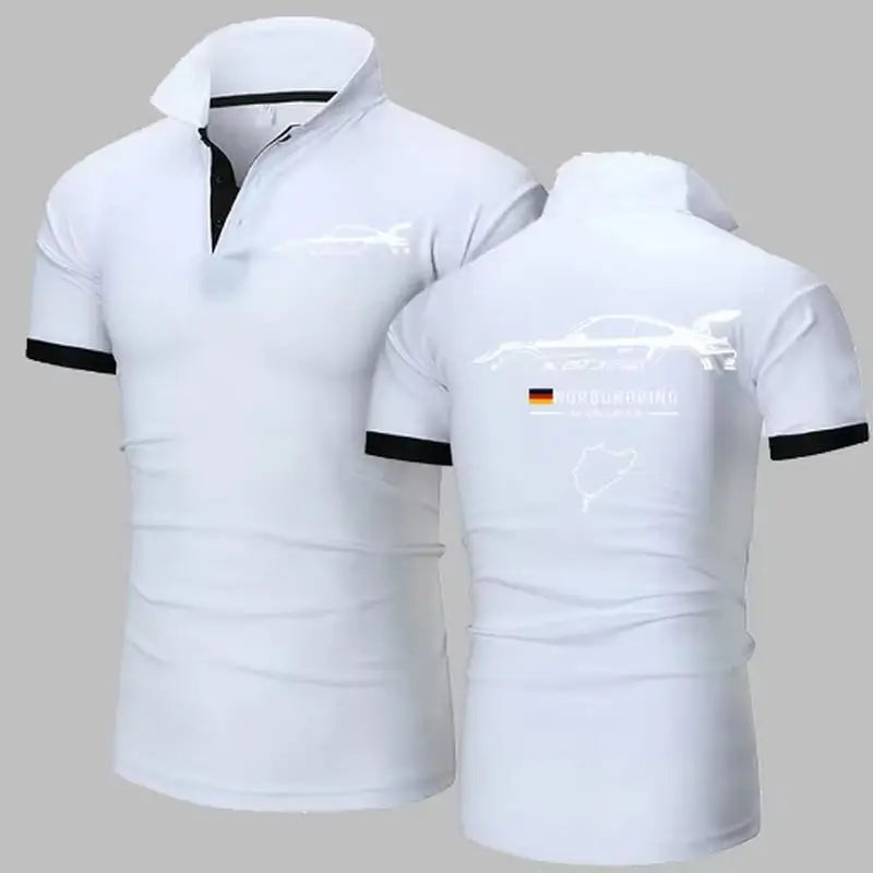 Men's GT3 RS Heavyweight Polo Shirt | Short Sleeve Performance Polo