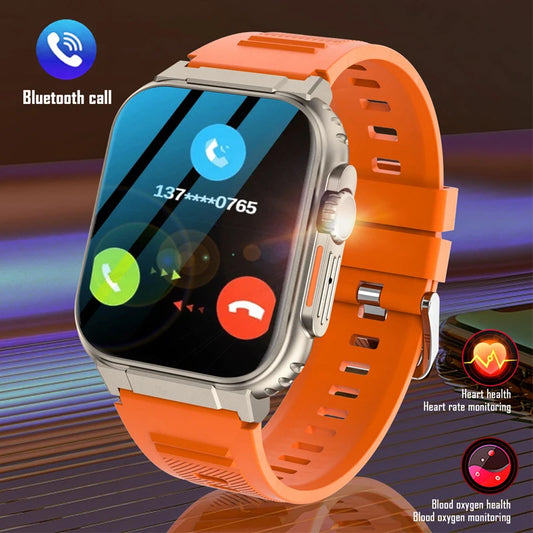 LIGE A70 Smartwatch — 600mAh Battery, Bluetooth Calling & Health Tracking