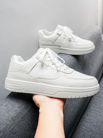 Men's Low-Top Skate Sneakers – Casual Lace-Up Style