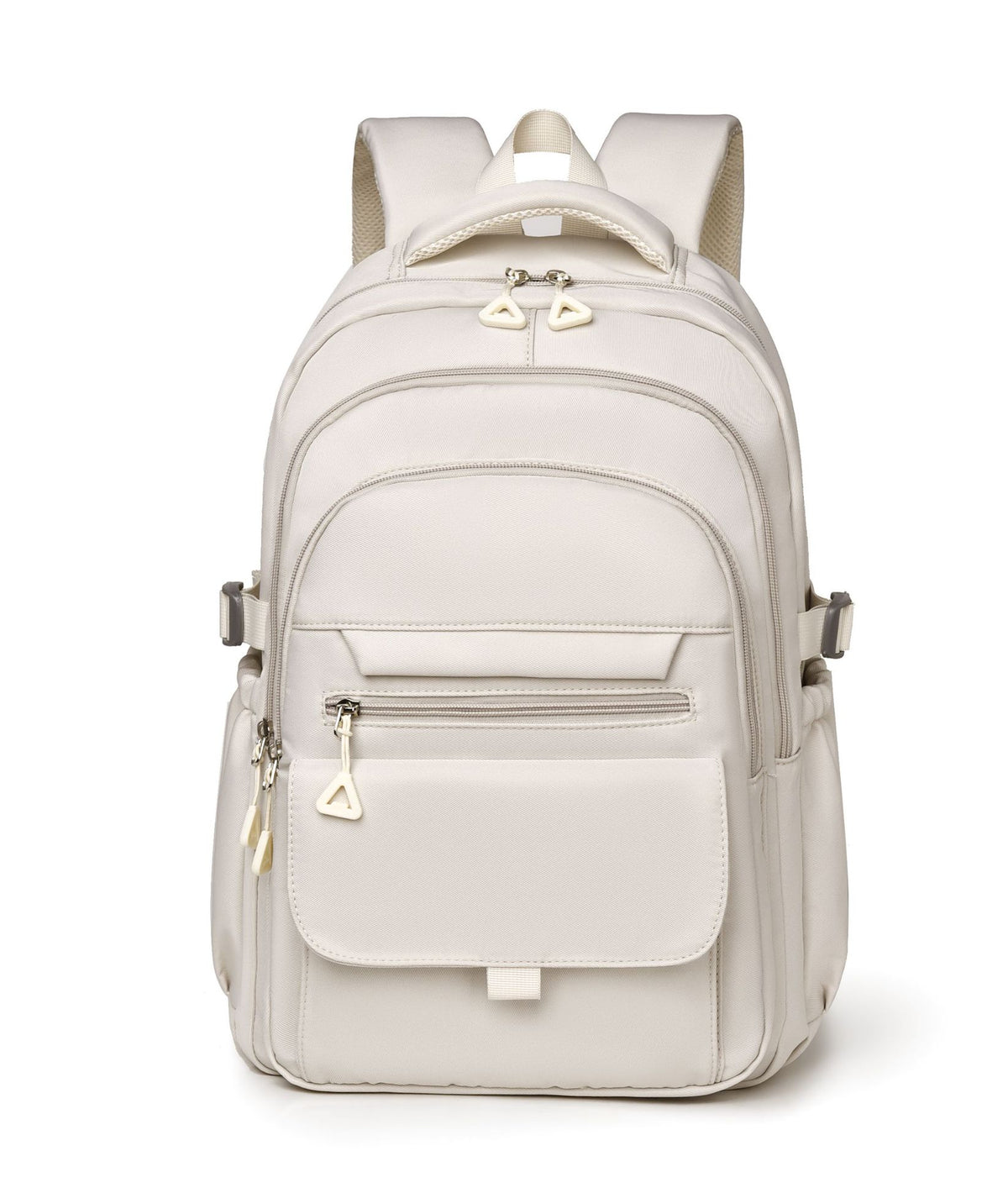 Solid Color Student Backpack — Lightweight Oxford Everyday Bag - image 1