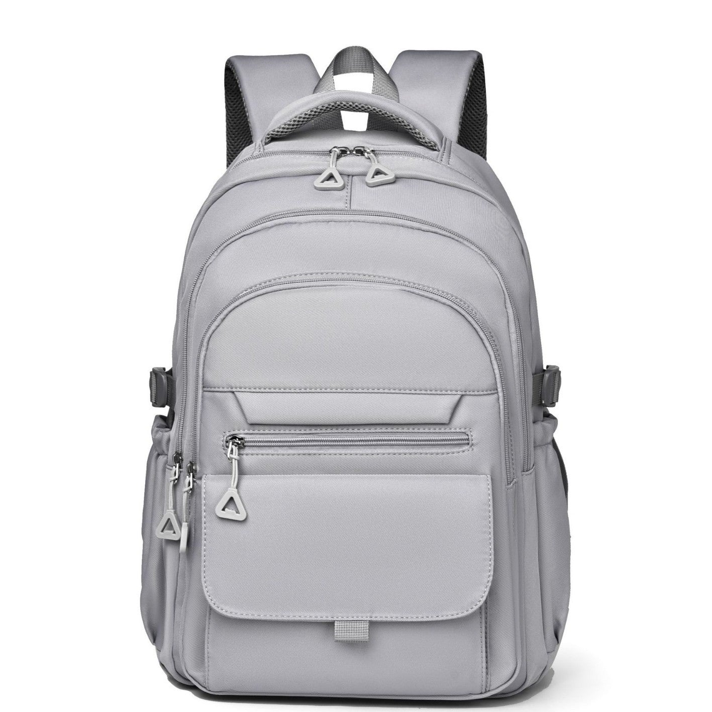 Solid Color Student Backpack — Lightweight Oxford Everyday Bag - image 3