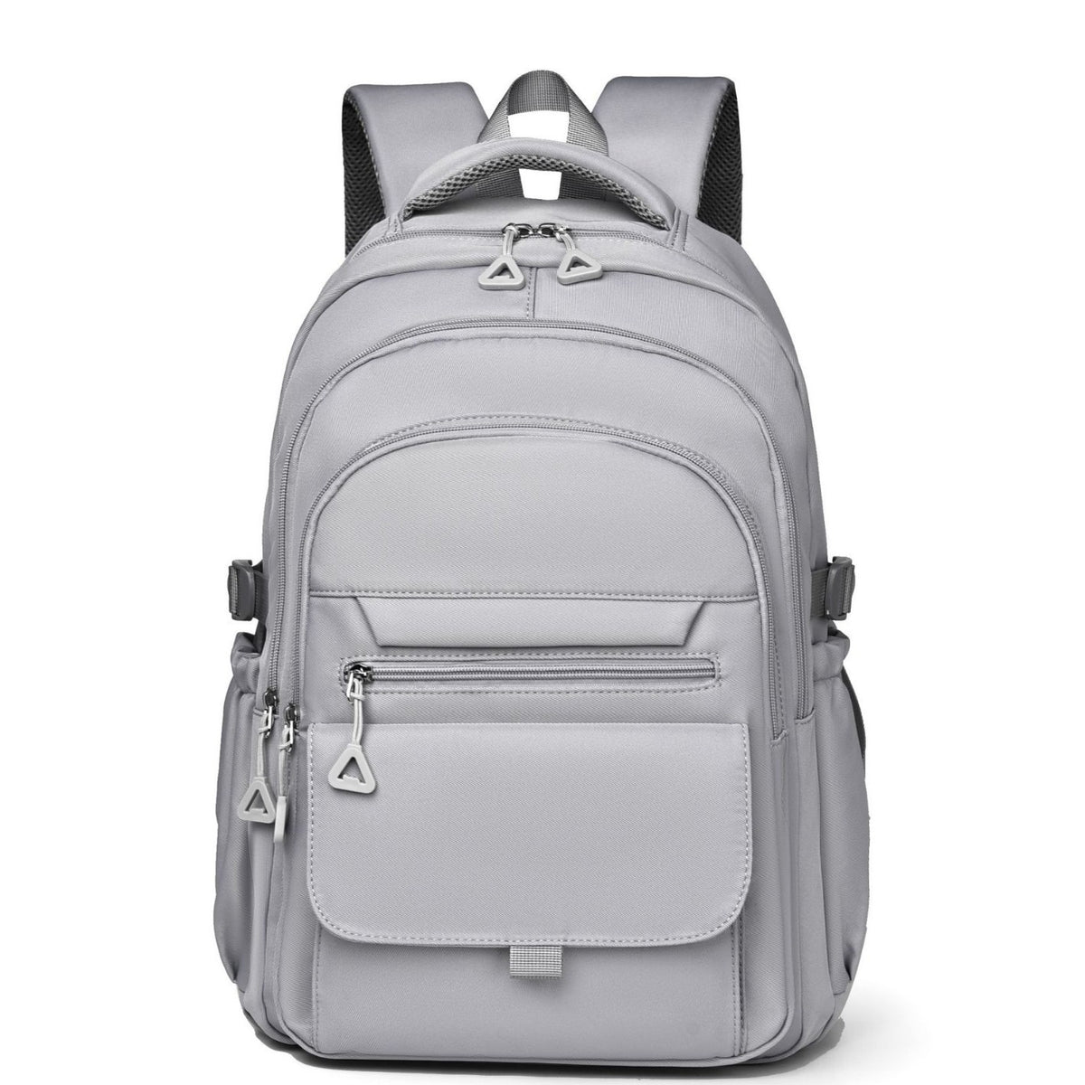 Solid Color Student Backpack — Lightweight Oxford Everyday Bag - image 3