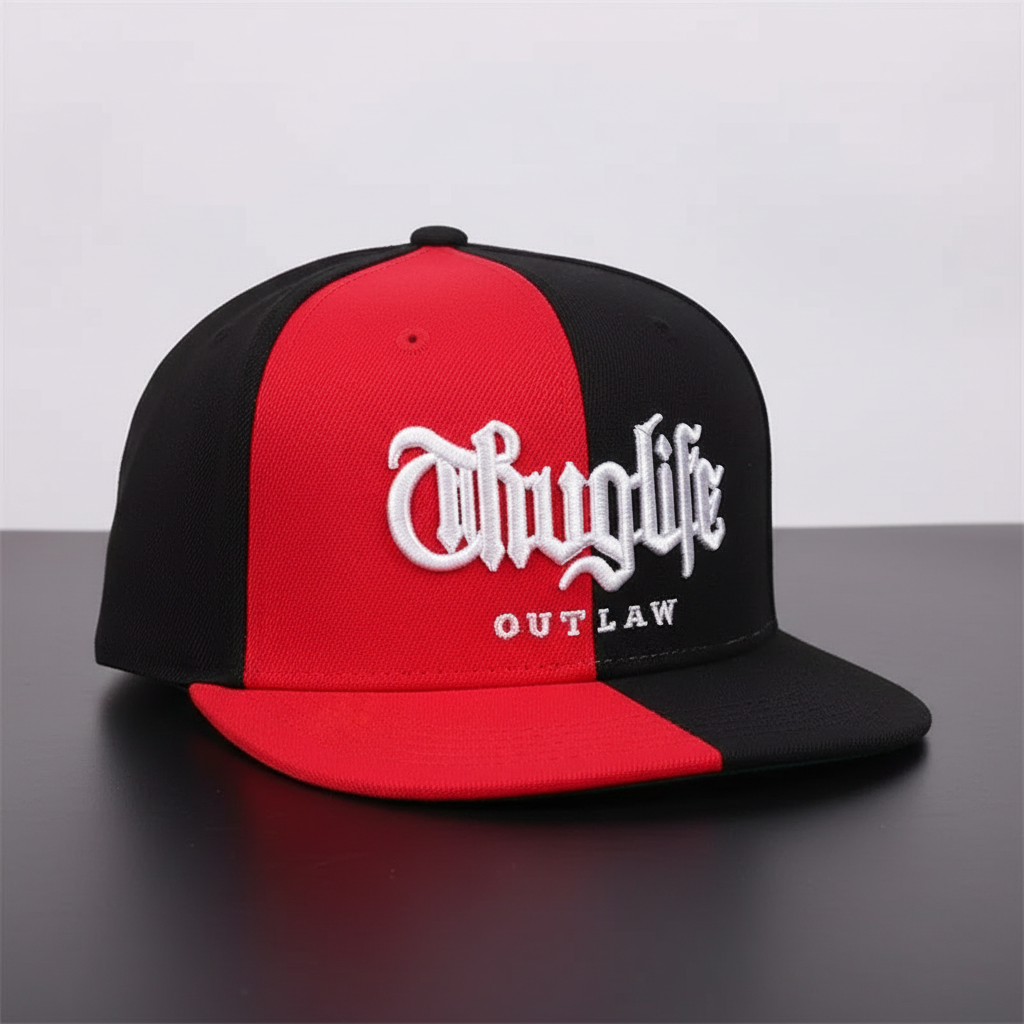 Cap — Red and Black