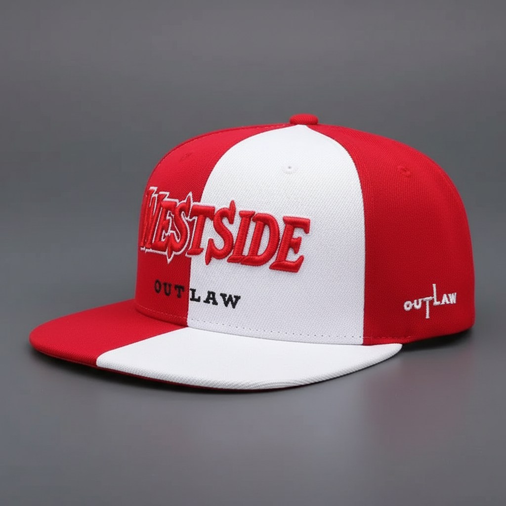 Cap — Red and White