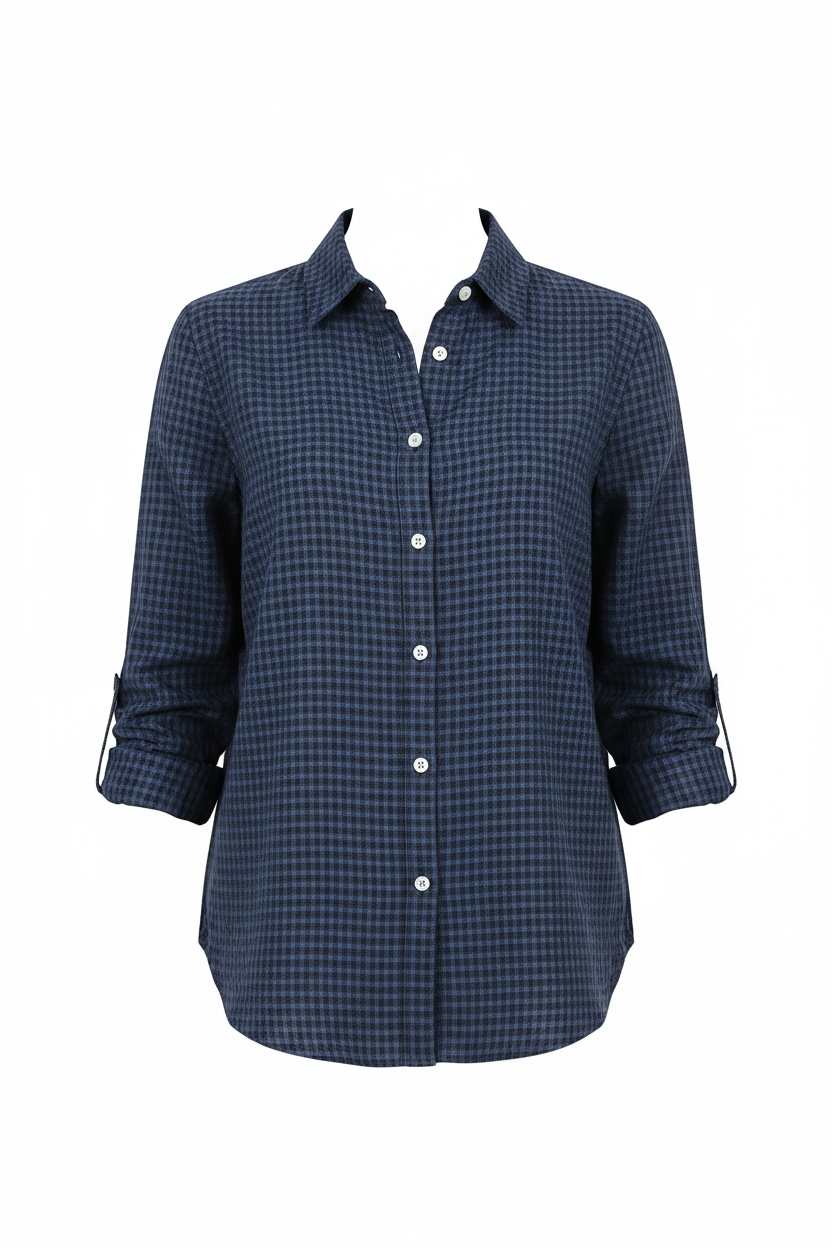 Dark Blue ghost mannequin