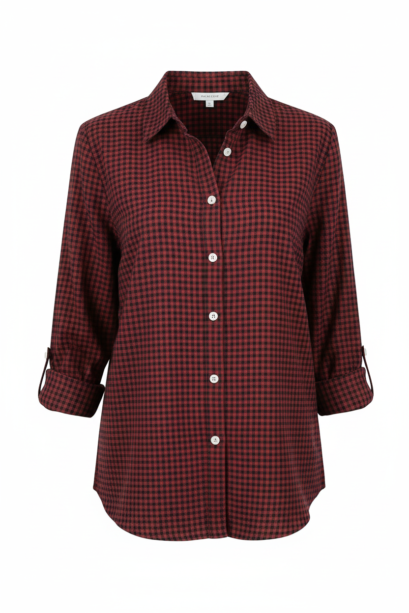 Dark Red ghost mannequin