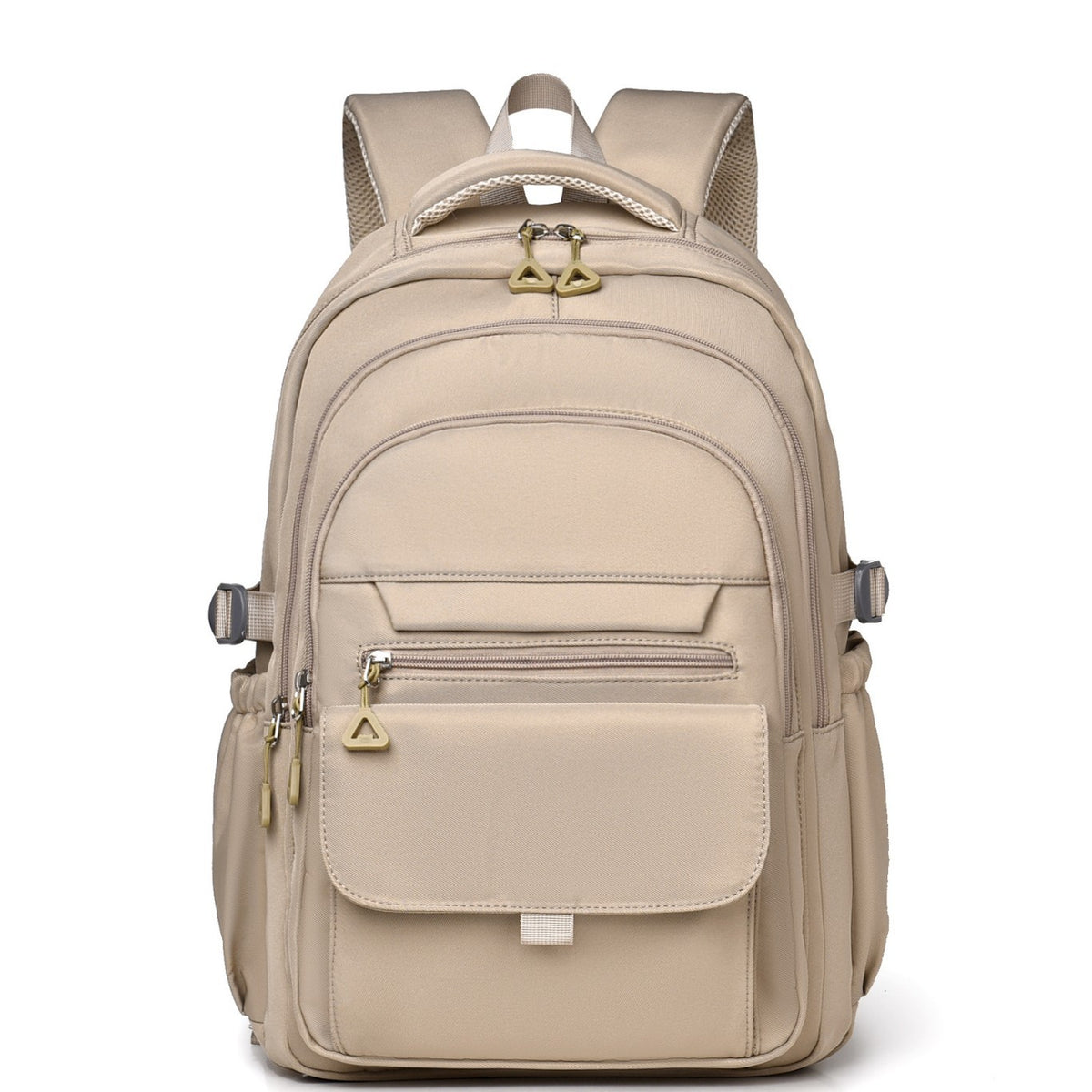 Solid Color Student Backpack — Lightweight Oxford Everyday Bag - image 2