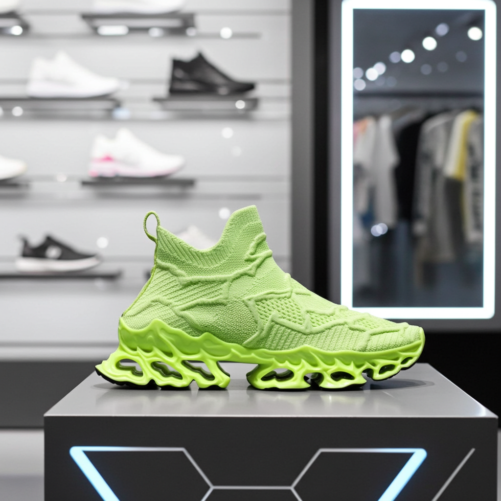 Men's Colorblock Casual Sneakers – Lightweight Everyday Wear