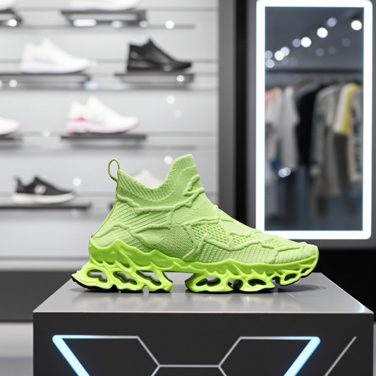 Men's Colorblock Casual Sneakers – Lightweight Everyday Wear