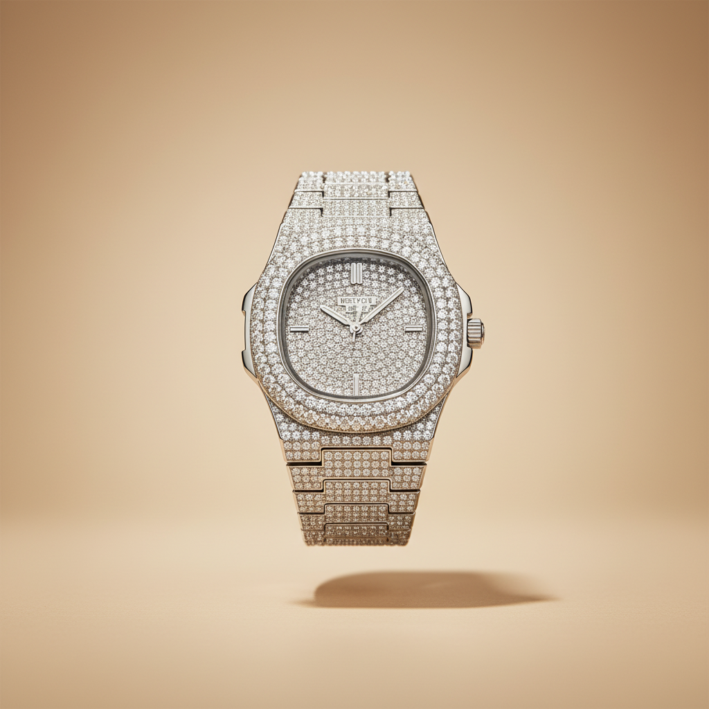 Diamond Bezel Watch