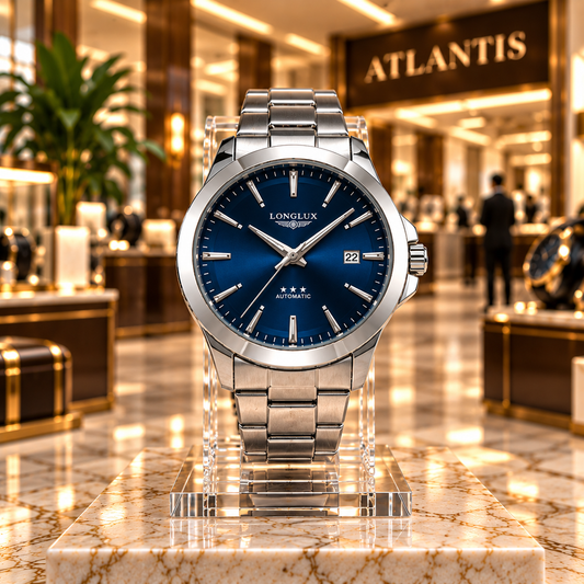 Men's Automatic Mechanical Watch with Luminous Dial